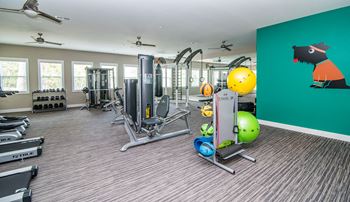 24-Hour fitness center with state-of-the-art equipment